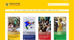 Desktop Screenshot of drishtee.com