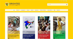 Desktop Screenshot of drishtee.org